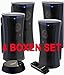 Produktbild 4er Set Funklautsprecher bis zu 100m Reichweite Funkboxen STEREO Multiroom Aktiv Spritzwasserfest Outdoor Wireless Speaker Mp3 Drahtlos Inkl. Fernbedienung + Wandhalterung für Garten, Bad, Terrasse, Balkon-innen und außen, PC, Tablet, Notebook, Smartphone, TV, Stereoanlage