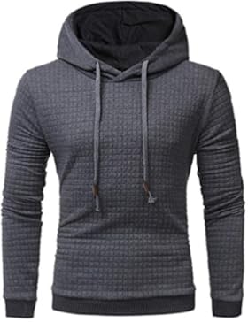 Sweatshirt herren Kolylong® Herren Locker Slim Fit Sweatshirt mit Kapuze Herbst Winter Warm Hoodie Kapuzenpullover...