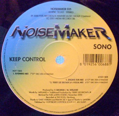 Preisvergleich Produktbild Keep Control / Blame (2006 Mixes) [Vinyl Maxi-Single]
