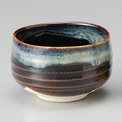 Yamakiikai Japanese Tenmoku tea cup Black From Japan G1769