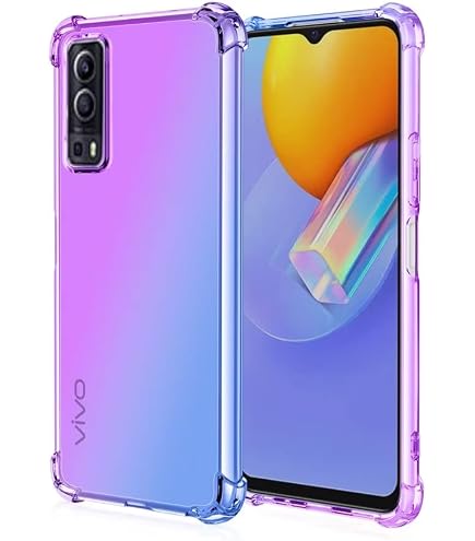 ivoler Coque pour Vivo Y52 5G / Vivo Y72 5G avec Support Béquille et