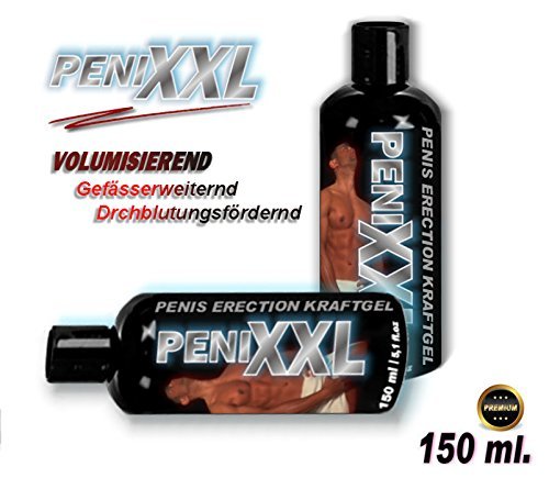 PENI-XXL ERECTION KRAFTGEL Penis-Verlängerung, -Vergrösserung, Penis Erektion 150 ml