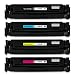 Produktbild Merotoner® kompatible 4er Pack Toner / Drucker-Patronen Set als Ersatz für HP CF400X CF401X CF402X CF403X farblaser multifunktionsdrucker Toner kompatibel für LaserJet Pro MFP M252dw, LaserJet Pro MFP M250 Series, HP LaserJet Pro MFP M274n, HP LaserJet Pro MFP M277dw, LaserJet Pro MFP 277n Laser Multifunktionsdrucker, 201X, Schwarz 2.800 Seiten, Color je 2.300 Seiten