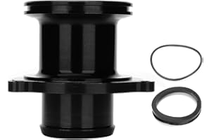 REMINNBOR Turbo Muffler Delete Turbo Muffler Billet Aluminum Car Turbo Muffler Fit for Seat