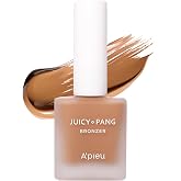 MISSHA Sıcak Alt Tonlu Likit Bronzlaştırıcı &ndash; Doğal G&ouml;r&uuml;n&uuml;ml&uuml; Apieu Juicy Pang Bronzer Sun Kissed (BR01)