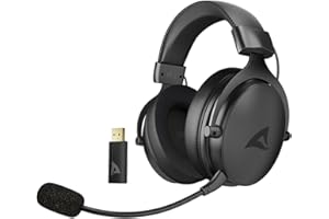 Sharkoon Skiller SGH40W Casque stéréo pour PC, Double Mode, sans Fil & TRRS