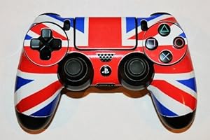 Ellis Graphix 2 x Union Jack Skin Wrap Cover Stickers for PS4 Playstion 4 Controller