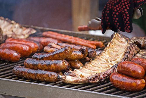 Pateker®- 2 Professionelle grillhandschuhe ofenhandschuhe Kochhandschuh -XL - 5