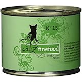 Catz finefood Katzenfutter No.15 Huhn & Fasan 200g, 6er Pack (6 x 200 g)