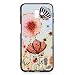 Produktbild Everainy Samsung Galaxy J6+/J6 Plus 2018 Hülle Silikon Bumper Gummi Muster Ultradünn Cover Hüllen für Galaxy J6+ 2018 Handyhülle Stoßfest TPU Gel Stoßstange Schutzhülle (Pinke Blume)