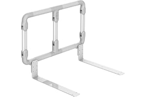 Heuffe Sponda Letto Anziani Pieghevole Anticaduta | Barriera di Sicurezza Regolabile | Supporto Flessibile per Sedersi/Alzarsi | Adatta Anziani, Disabili