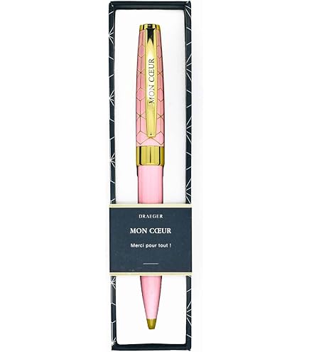Penna A Sfera Retrattile Draeger Black & Gold Con Clip Personalizzata "Congratulazioni" In Confezione Regalo