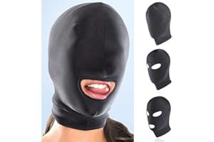 RIAKONA 3PCS Thin Spandex Full Face Mask - for Motorcycle, Bike, Party