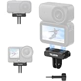TELESIN DJI Osmo Nano/Action 6 i&ccedil;in manyetik hızlı serbest bırakma adapt&ouml;r&uuml; montajı, &ccedil;ift y&ouml;nl&uuml; mıknatıs, metal mandallar, şo