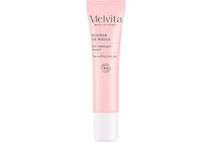 Melvita - Tratamiento para el Rostro - Source de Roses - Enriquecido con Extractos de Rosas Silvestres y Aceites Vegetales - Pieles Sensibles - Vegano de Origen Natural - Producido en Francia