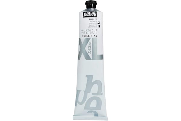 Pébéo - Huile Fine XL 200 ML - Peinture à l’Huile Blanche - Blanc Vif Huile – Peinture à l’Huile Pébéo - Blanc Vif 200 ml