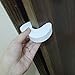 Foam Door Stopper Finger Pinch Guard for Baby Safety - 3 Pack (White)