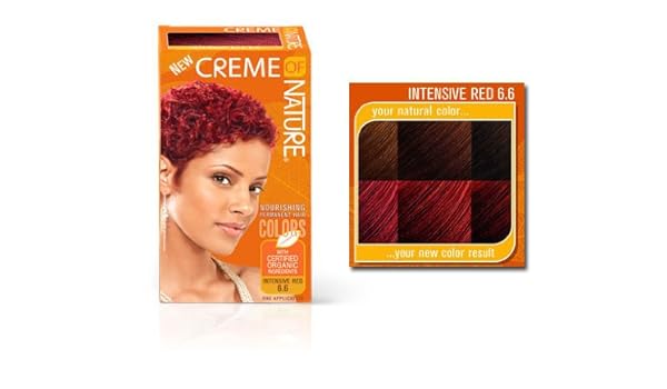 Creme Of Nature Hair Dye Color Intensive Red 6 6 Amazon Co Uk