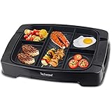 Barbecue electrique grande surface de cuisson