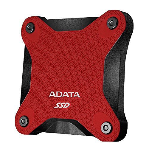 Buy Adata ASD600256GU31CRD 256GB External Hard Disk (Red) Online at