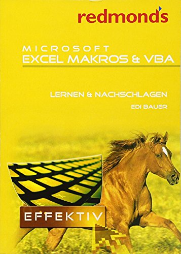 EXCEL MAKROS UND VBA LERNEN UND NACHSCHLAGEN A5: redmond's Taschenbücher