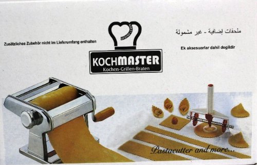 Nudelmaschine Lasagne Fettucinne Spaghetti Canelloni Deluxe Makarna Eriste Manti 150mm - 4