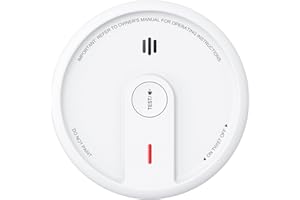 X-Sense Rauchmelder 10 Jahre Batterie, kompakter Feuermelder mit LED-Anzeige & Stummschalt-Taste, XS0E-SN, 1 Stück