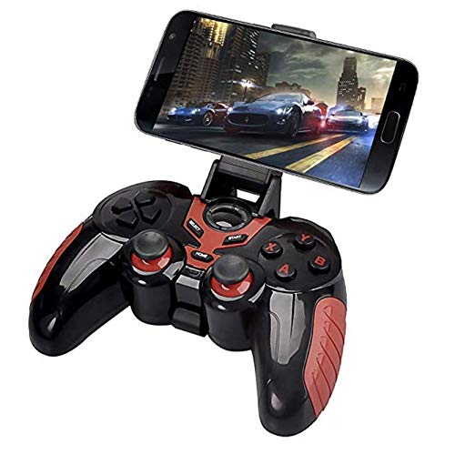 Preisvergleich Produktbild LYXF STK-7024X Wireless Bluetooth Controller Joystick Multifunktionale Spiel Fernbedienung Unterstützung Android 3.2 und IOS 4.3 Über System Gamepad,Red