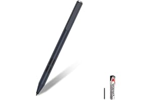 ANYQOO Stylet HP MPP 1.51 Compatible avec Ordinateurs Portables HP Spectre X360, HP Envy X360, HP Pavilion X360, avec sensibilité à la Pression 1024, rejet de la Paume, Pile AAAA Argent