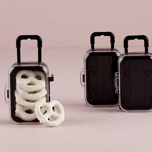 Weddingstar Party Favour Mini Modern Trolley Suitcase Pack of 6