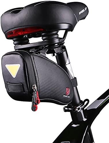 Pioneeryao Saddle Bag Strap-on Bicycle Bike Bag Under Seat Packs Seat Bag
