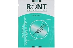 PRORISK Sporti France - LOT DE 10 SERVIETTES ALCOOL 70