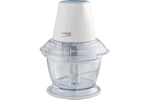 Beko CHP5550W Rozdrabniacz, Pojemność 1000 ml, 2 ostrza ze stali nierdzewnej, Biały