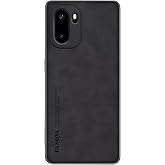 Microcase OnePlus 15R / ACE 6 ile Uyumlu Luxury Leather Series Deri Desenli Plastik Koruma Kılıf - AL8125 (Gri)