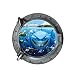 Produktbild Jamicy® Wandtattoo, fantastischen u-Boot-Bullaugen Fisch Unterwasser Welt Wand Aufkleber Home Decor (B)