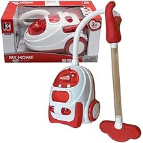Aspirateur Jouet Pour Enfants Well Home – Avec Lumières Et Sons, Design Réaliste – Fonctionne Avec 3 Piles AA