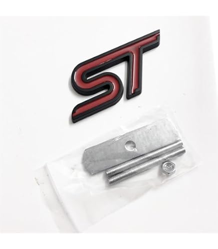 Focus ST MK3 Gel-Embleme Inlay - Personalisierte Front & Heck Abzeichen