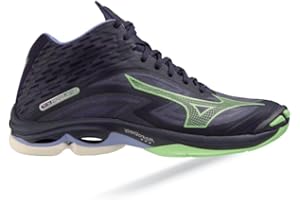 Mizuno Lightning Z7 Mid Homme Chaussures de Volley-Ball Bleu Bleu