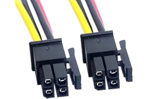 chenyang CY ATX Molex Micro Fit Connecteur mâle 4 broches Câble mâle 60 cm