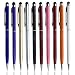 Produktbild 2 in 1 Stylus Schlank und Tinte Kugelschreiber für kapazitive Touch Screen iPhone 4S 5 5S 5C 6 6 6S Plus-iPad 2 3 4 Pro iPad mini Air Samsung HTC LG (10Pack)
