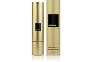 ‎SULTAN OF STYLE Sultan of Style Golden Scepter Limited Edition Parfum Oil Herren I 45ml | Würziger & Frischer Duft | 100% Alkoholfrei | Pflegende Ätherische Öle | Geschenke für Männer