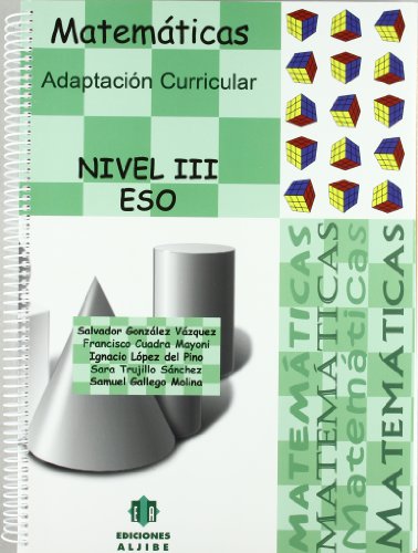 Matematicas Nivel 3 Adaptacion Curricu: Adaptación curricular (ADAPTACIONES CURRICULARES PARA ESO)