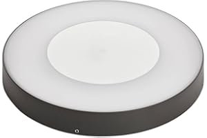 ‎LUCANDE Lucande LED Deckenlampe aussen mit Bewegungsmelder, Deckenleuchte außen spritzwassergeschützt IP54 1x 25W Außenleuchte