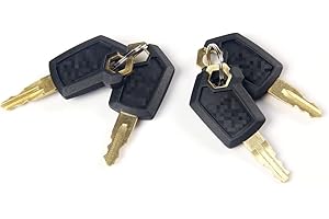 GAOHOU®Hi-elec 5P8500 Lot de 4 clés de contact Compatibles avec chenillé Caterpillar CAT