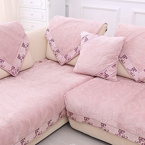 Sofa cushions,living room european flannel anti-slip sand hair-B 90x210cm(35x83inch)