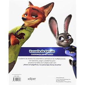 Multiplicar: Matemáticas: tablas de multiplicar · problemas sencillos para multiplicar (Disney Escuela de Ge