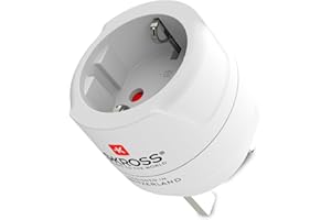 SKROSS | 1.500230-E - Da Europa a UK - Tensione e Potenza: 100V – 1300W / 250V – 3250W - Protezione Anti Scossa