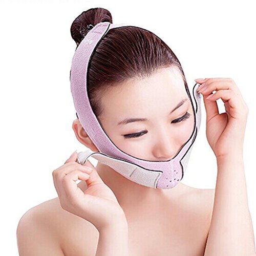 PIXNOR Anti-wrinkle Anti-sag Mask Wrap Cheek Slim up Face Uplift Beauty Half Facemask