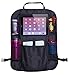 Produktbild Premium AmbyLife Auto-Rücklehnenschutz, Rückenlehnen-Tasche, Trittschutz mit Rücksitz-Organizer, Schoner für Rücksitz mit iPad-Tablet-Halter, wasserdicht und passend für jedes Auto