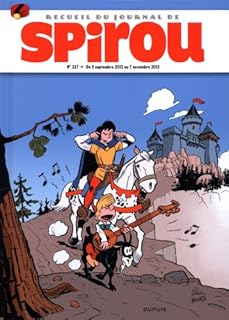 jaquette livre Recueil Spirou - tome 327 - Recueil Spirou 327